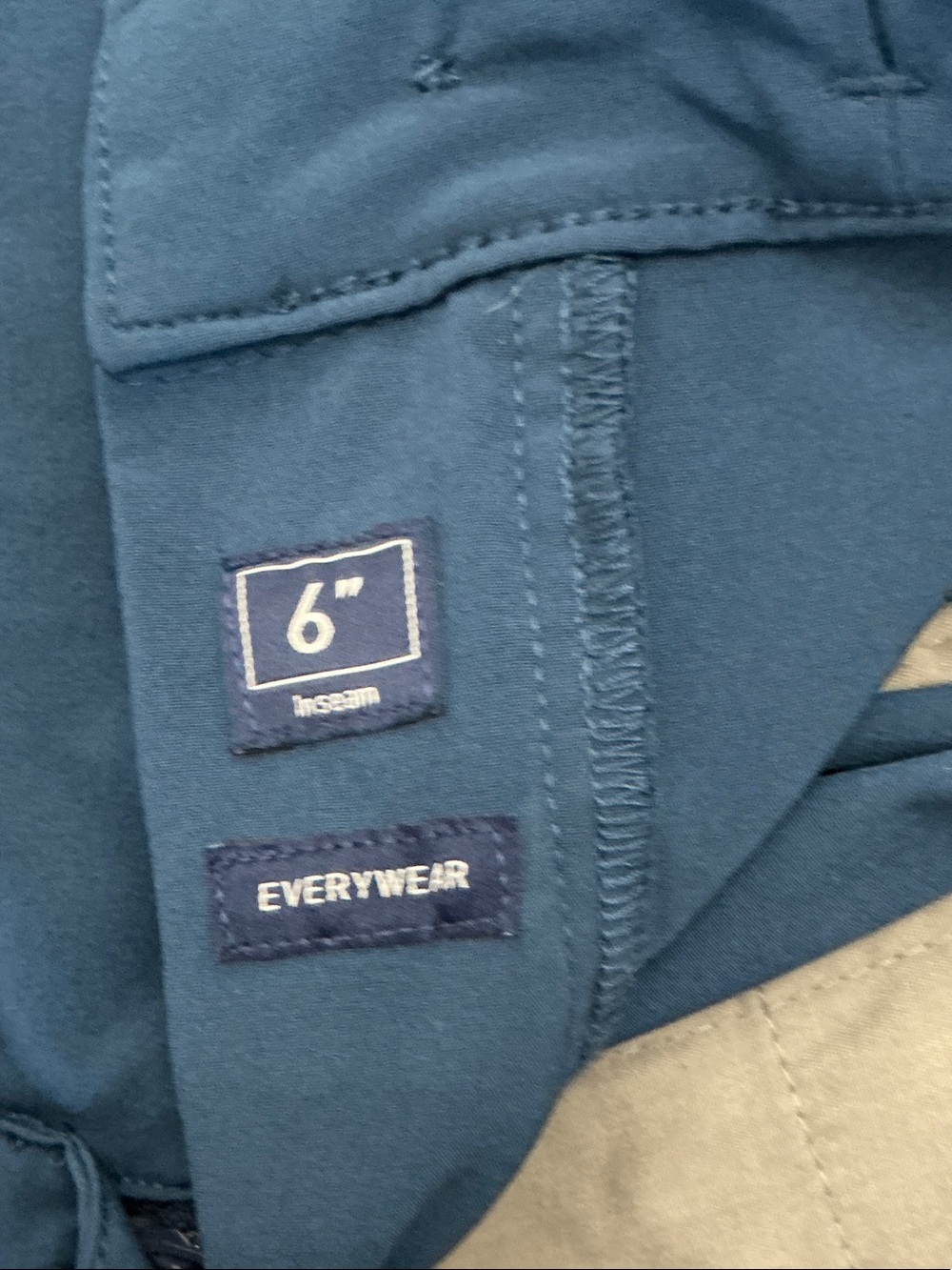 chubbies Navy Flat-Front Men's Shorts - Picture 3 of 4